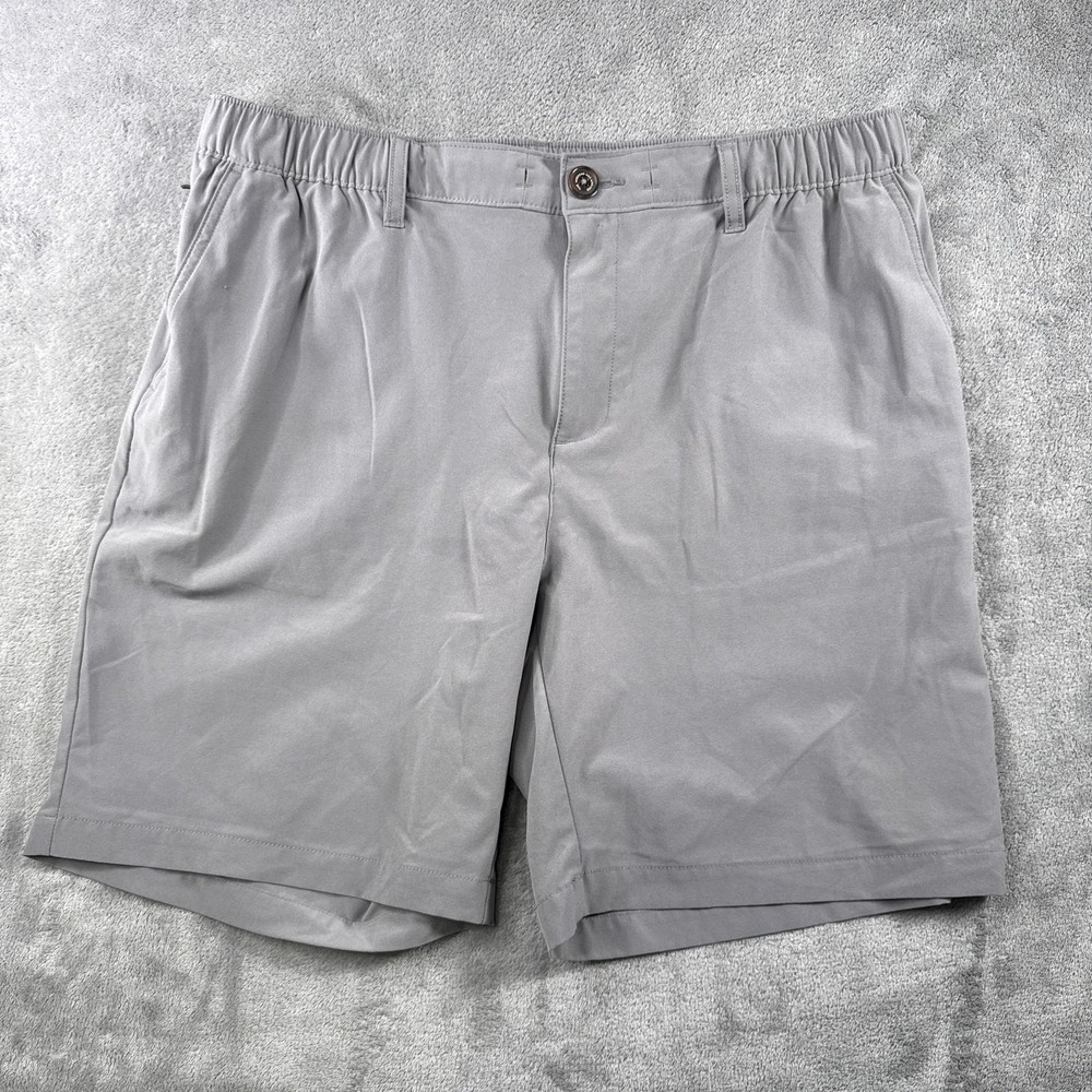 Chubbies Everyday Shorts Mens XL Grey 8 Inch Inseam Elastic Waist Casual